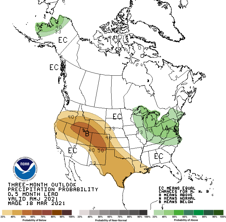 CPC A-J Precipitation Outlook